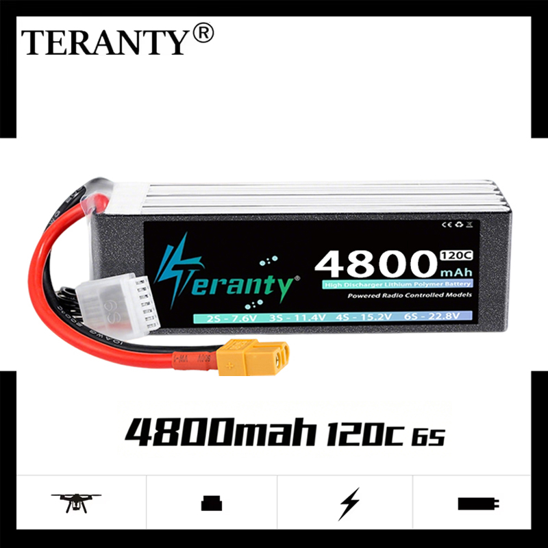 Drone Battery 6S - Batería Lipo TERANTY 6S 4800mAh 22.8V