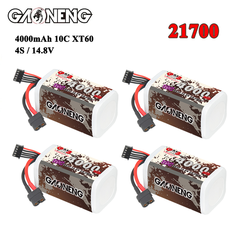 Drone Battery Li-Ion - GNB 4000mAh 4S 14,8 V 10C