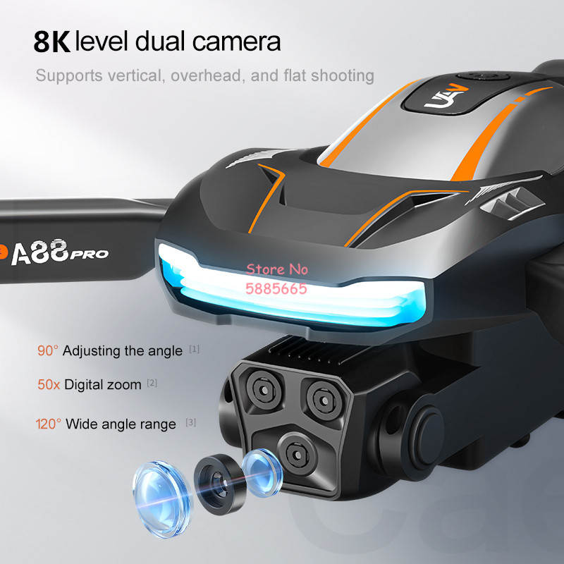 Fotografía aérea 8K posicionam - Drone Battery Case reseña y precio