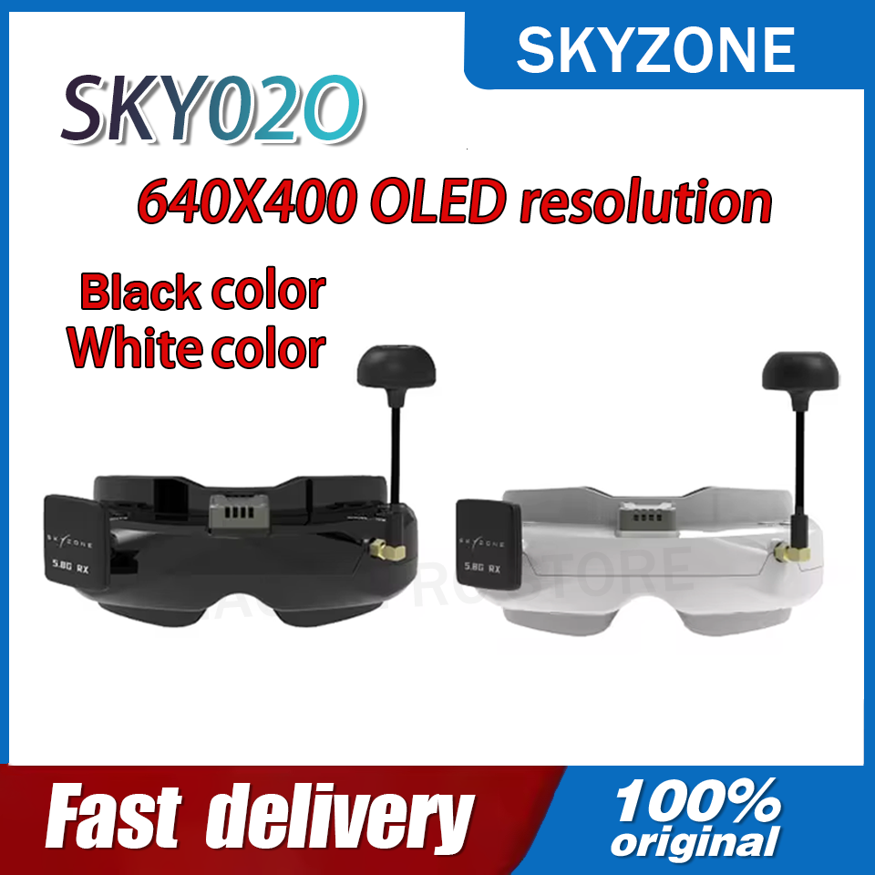 Gafas FPV SKYZONE SKY02O OLED  - Drone Battery 6S reseña y precio
