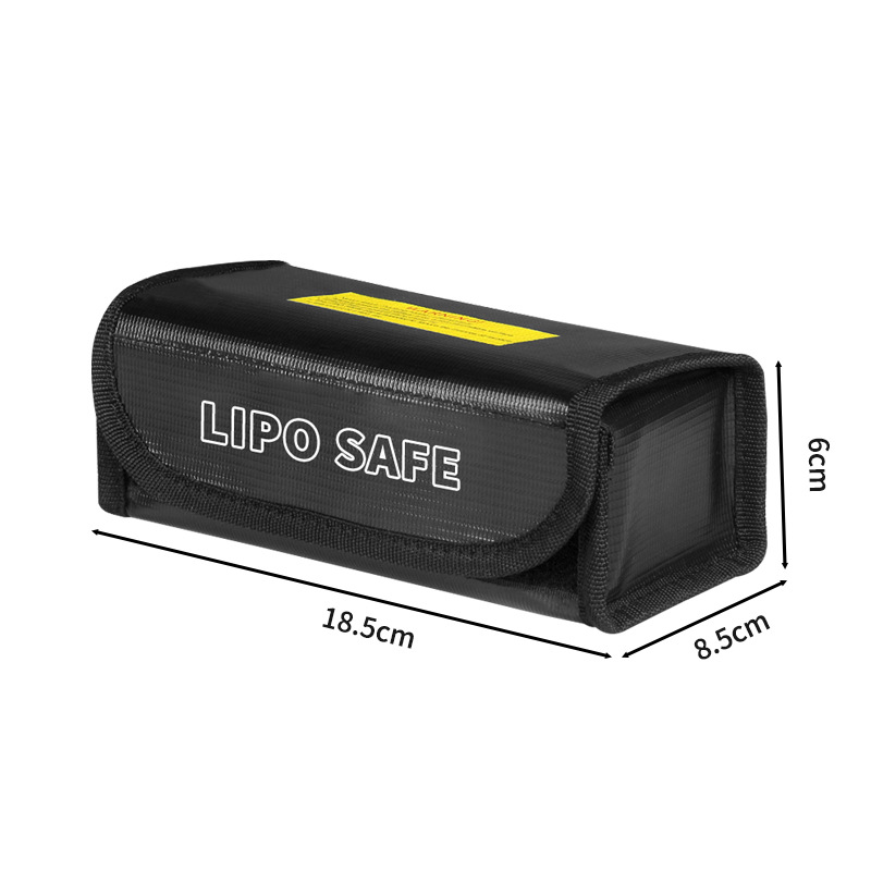 Bolsa segura LiPo cuadrada RC  - Drone Battery Bag reseña y precio