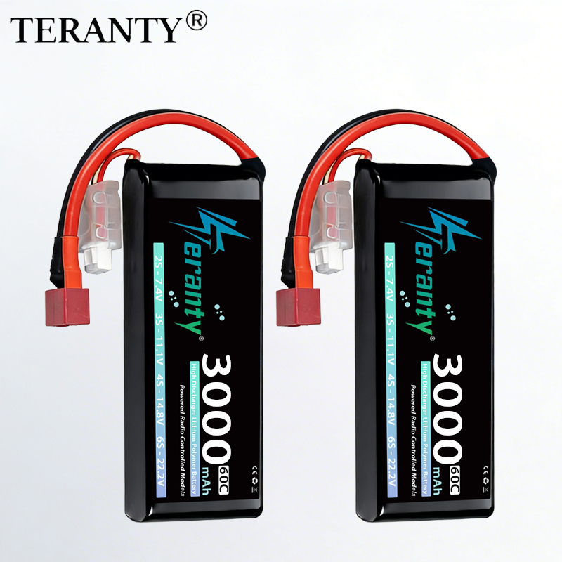 Batería Lipo TERANTY 2S 3000mA - Drone Battery Plate reseña y precio