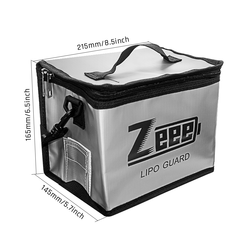 Zeee Lipo bolsa segura para ba - Drone Battery Bag reseña y precio