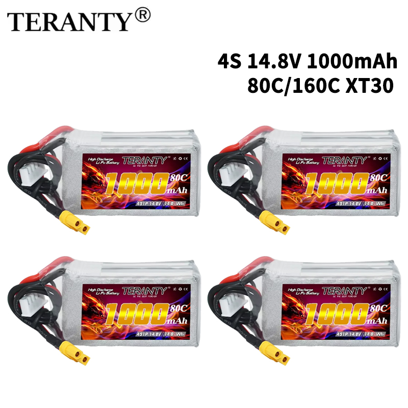 Batería Lipo TERANTY 4S 1000mA - Drone Battery Plate reseña y precio