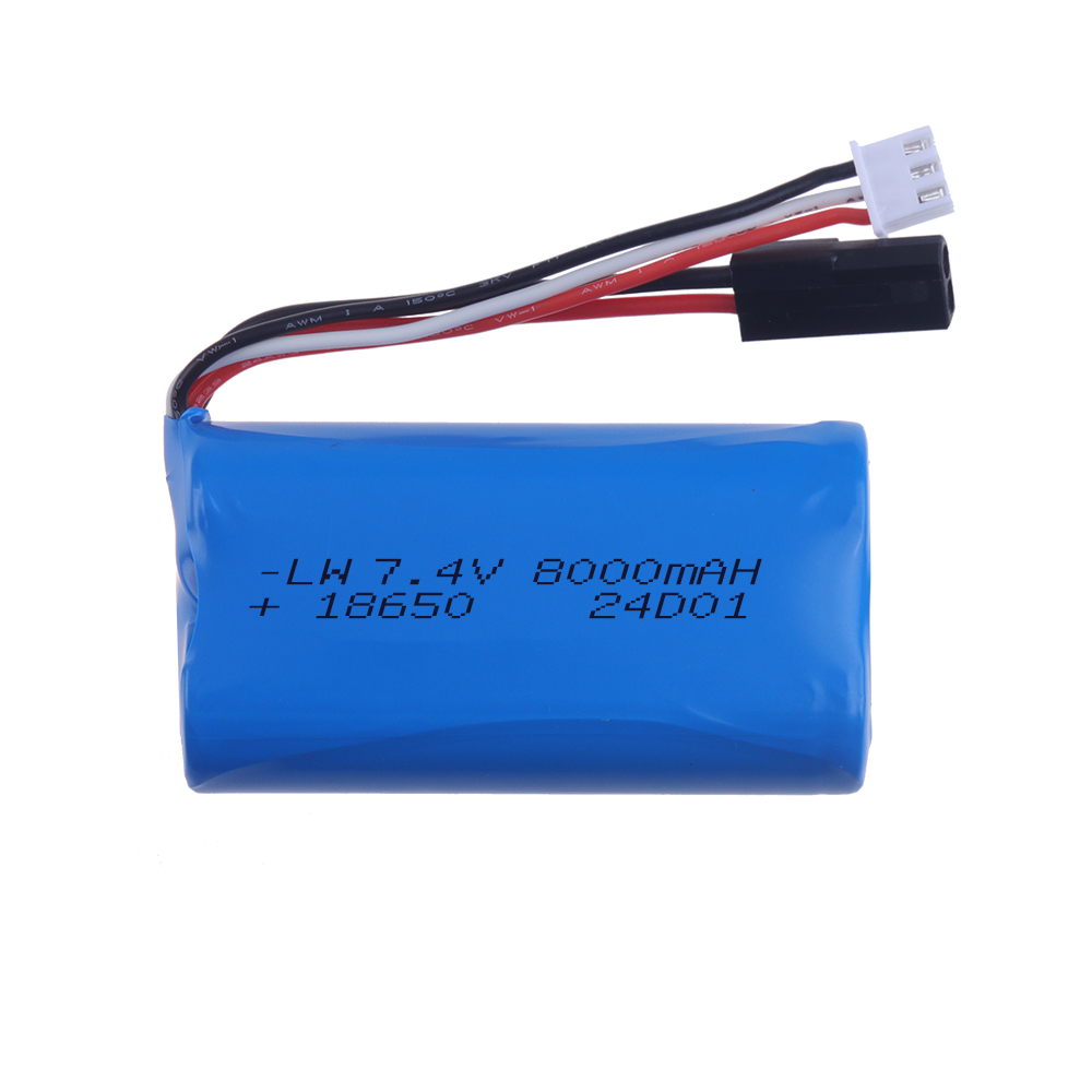 (5500 Plug) Batería 18650 7.4V - Drone Battery Li-Ion reseña y precio