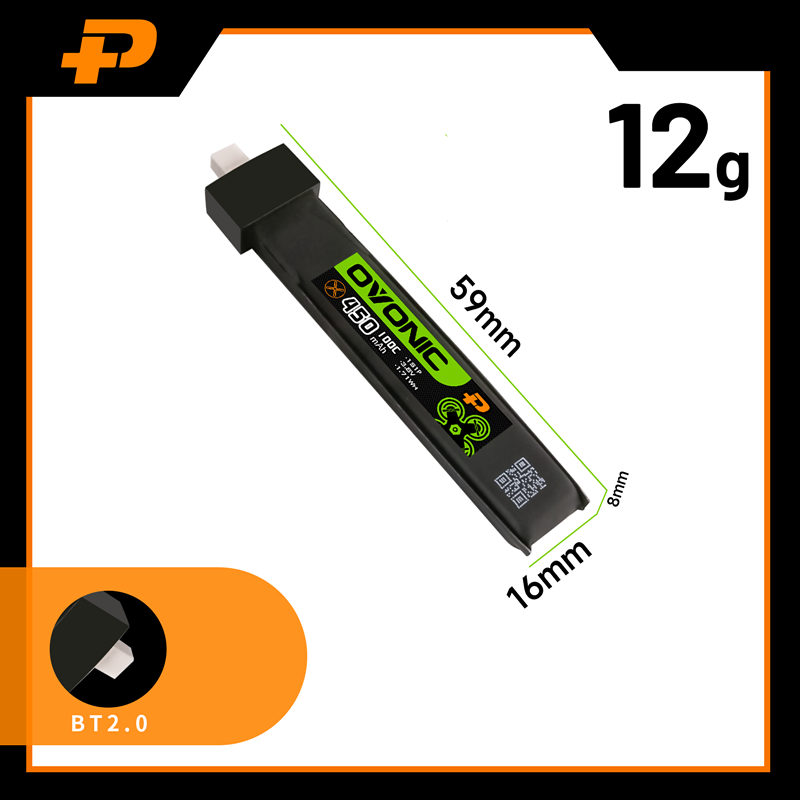 5 baterías Lipo OVONIC de 300m - Drone Battery Li-Ion reseña y precio