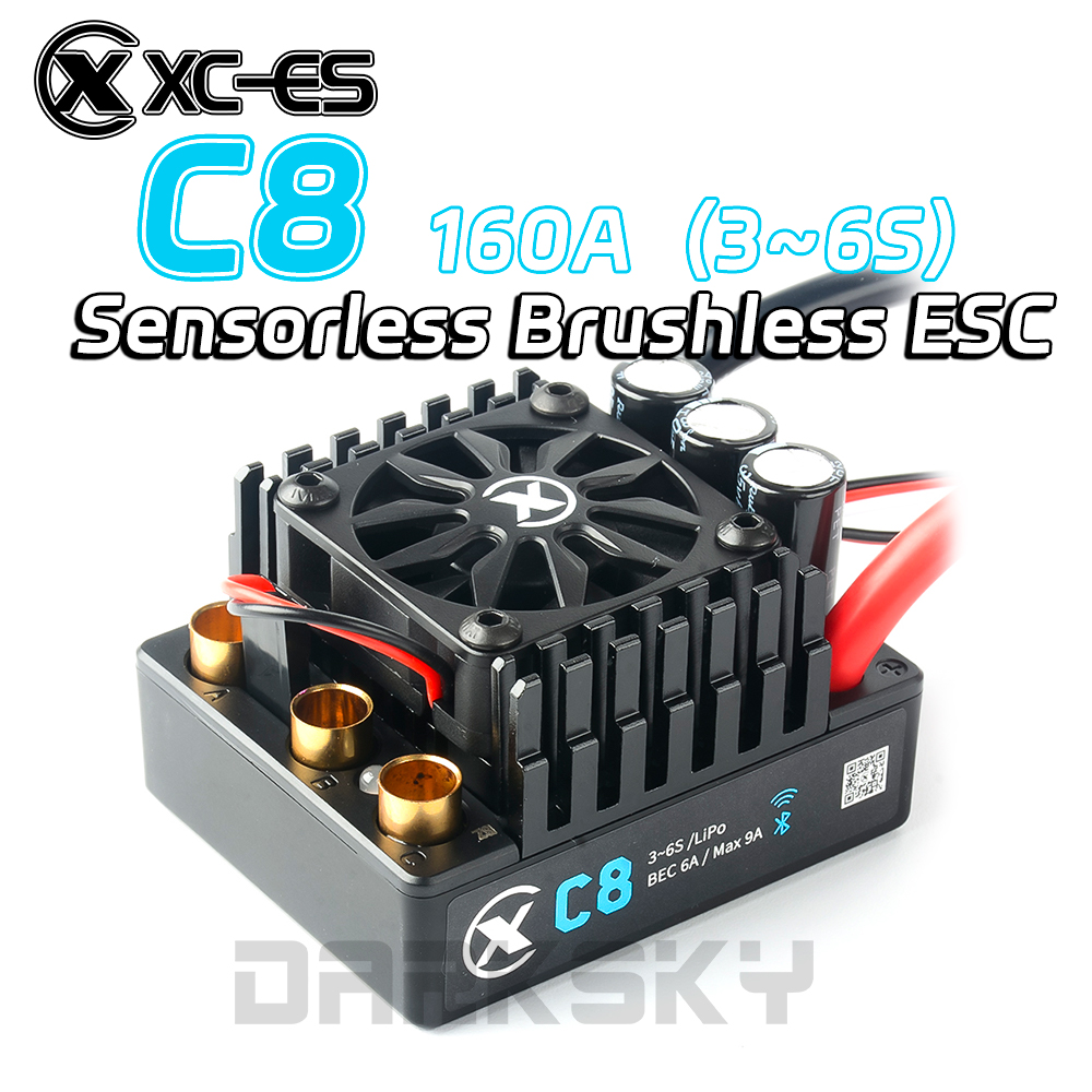 XC-ESC C8 160A sin escobillas  - Drone Battery 6S reseña y precio