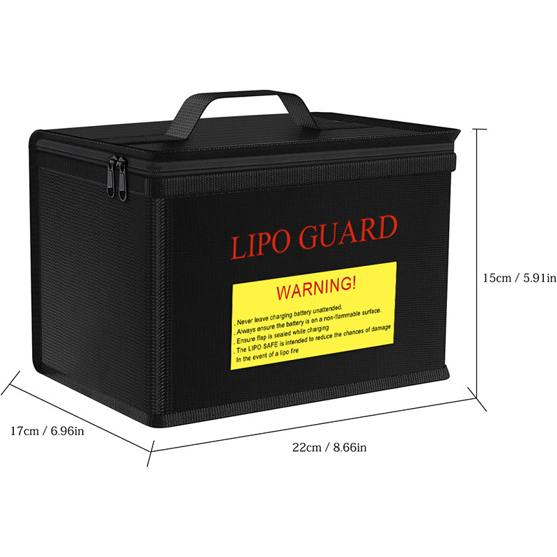 Bolsa a prueba de explosiones  - Drone Battery Bag reseña y precio