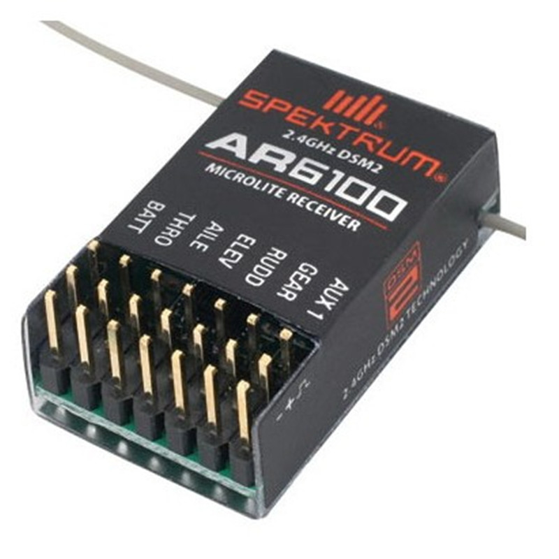 Receptor AR6100 DSM2 6CH 2,4 G - Drone Battery Plate reseña y precio