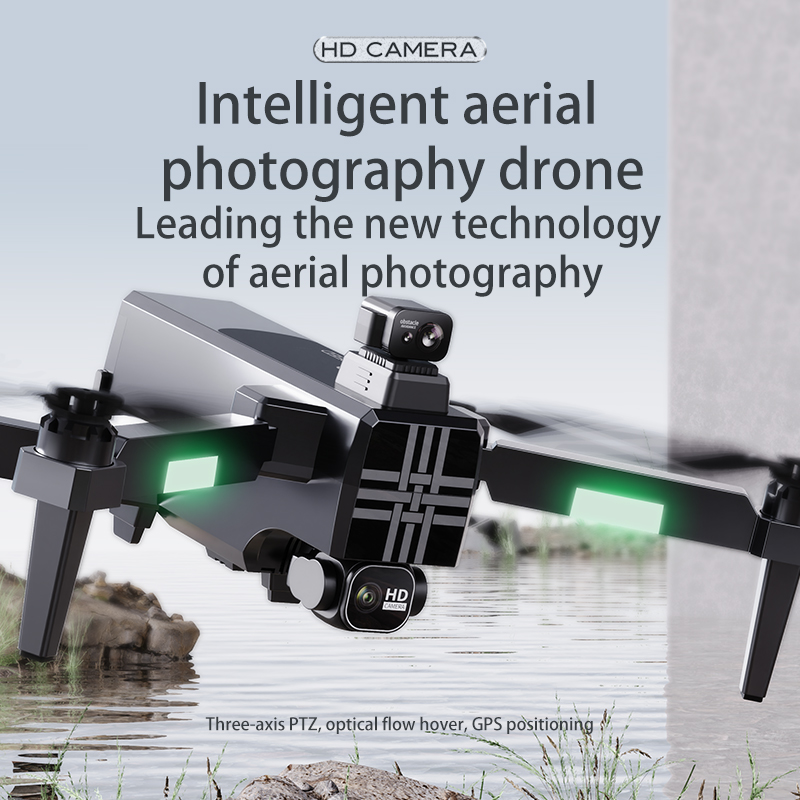 Dron A380 4K HD de tres ejes,  - Drone Battery Case reseña y precio