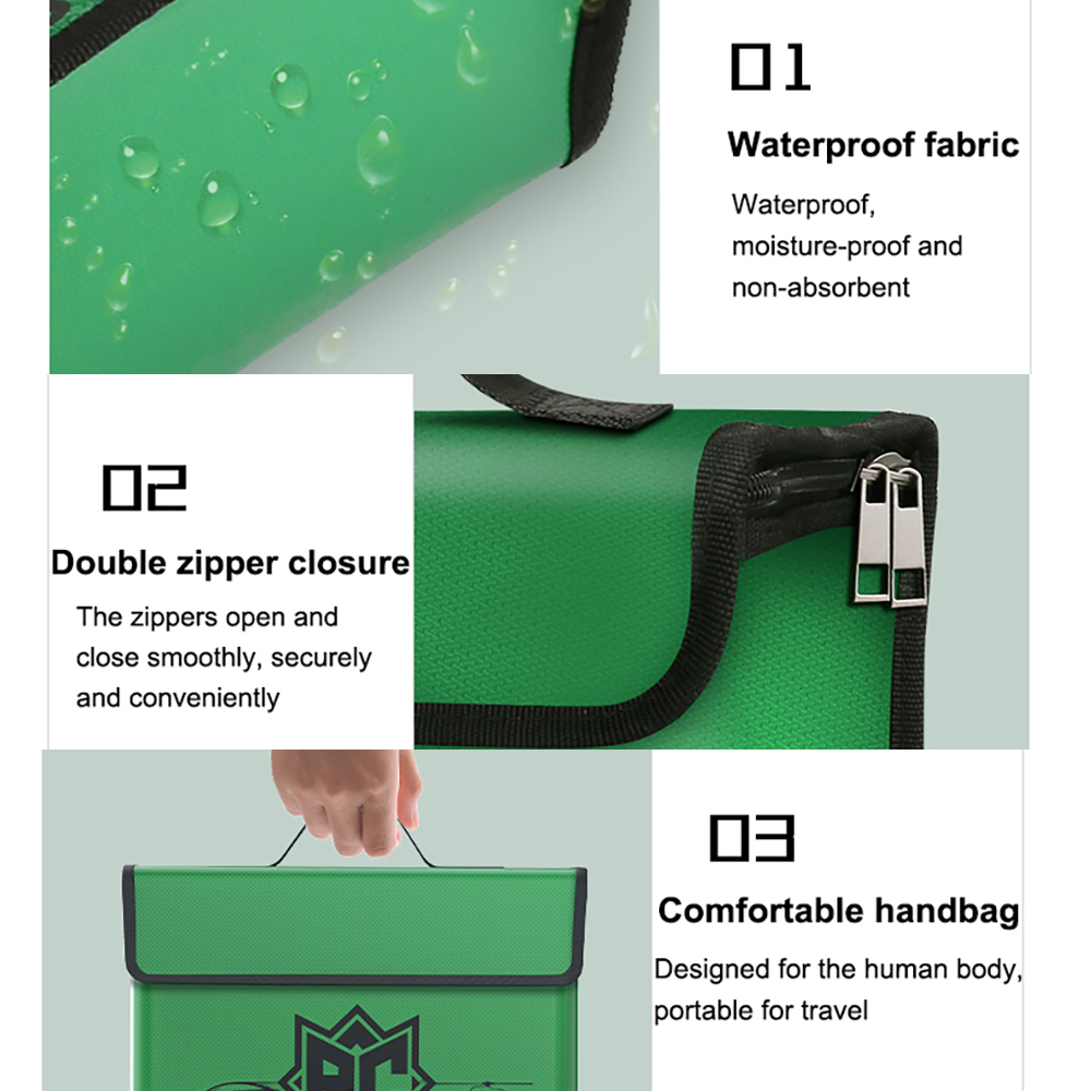 Bolsa de seguridad para baterí - Drone Battery Bag reseña y precio