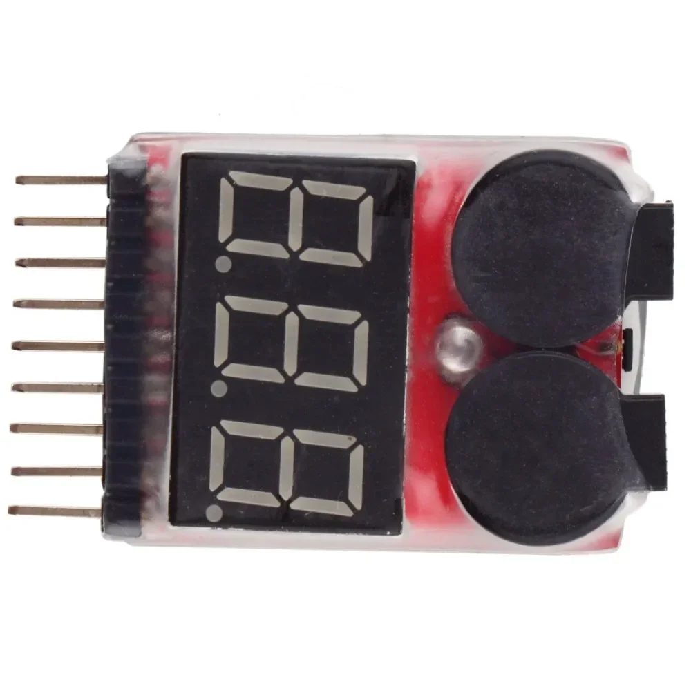 1/2/5 Uds RC voltaje pantalla  - Drone Battery Alarm reseña y precio